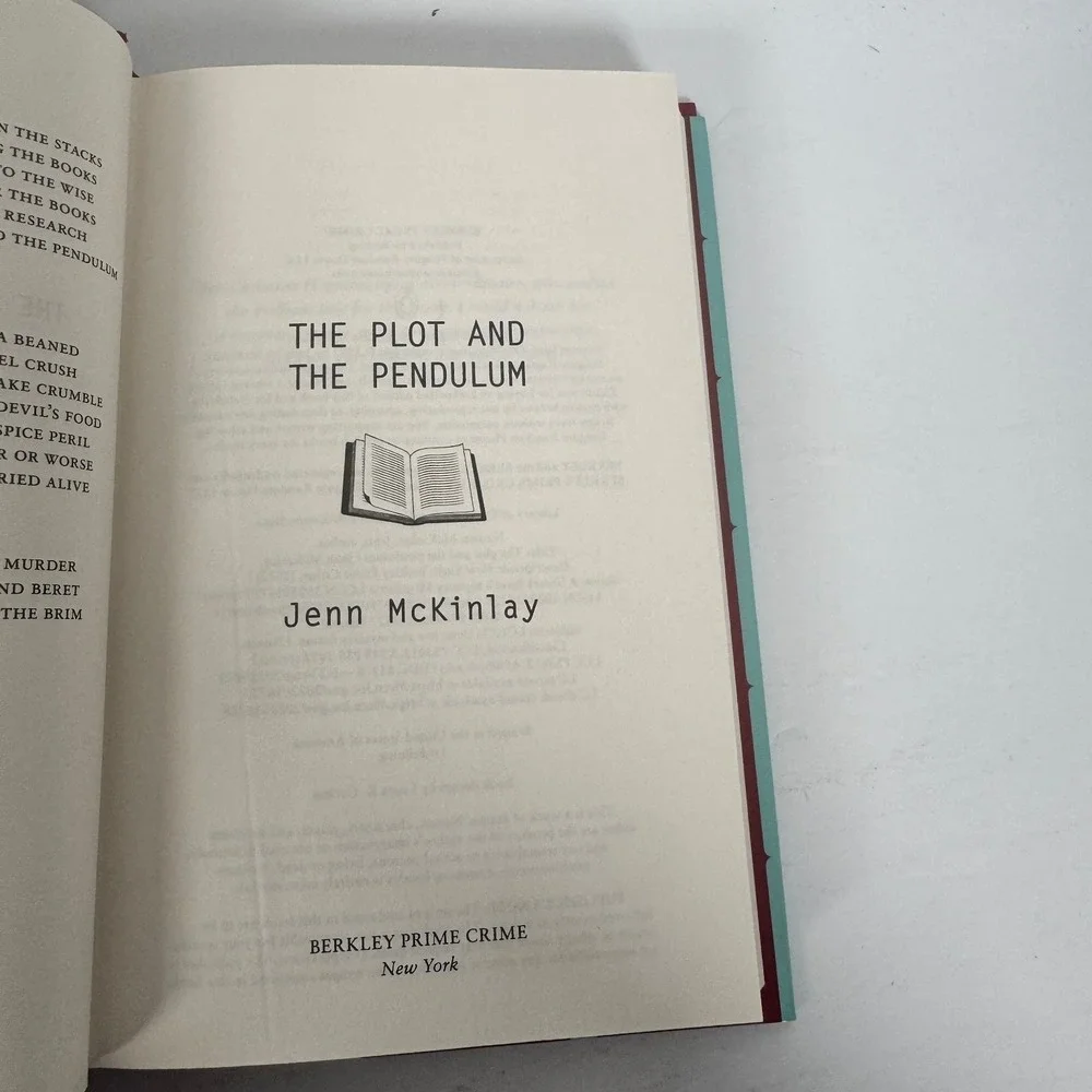 Jenn McKinlay Library Lover's Mystery Set 4 Books First‎ Edition Hardcover